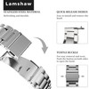 Lamshaw Compatible wit iTouch Active 4 Band, Stainless Steel Metal