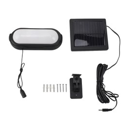 Solar Pendant Light Versatile Energy Saving Outdoor Solar Powered LED Shed Light for Garage Patio Chicken Coop Barn