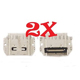 ePartSolution 2X Type C USB Charger Charging Port Dock Connector USB Port Replacement for Motorola Moto Z2 Force XT1789 USA (2pcs)