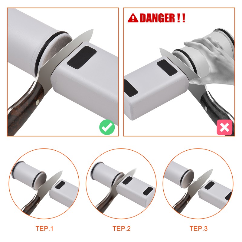 Rolling Knife Sharpener Detachable Knife Sharpening Made Easy Rolling Knife