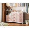 Casaottima Dresser for Bedroom with Charging Station, 52" Long Dresser