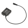 NP W126 Full Decoding Dummy Battery with DC Interface Straight