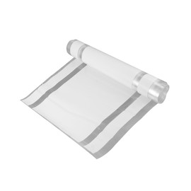 Partuto 11.81"x70.87" Car Hood Stripe Pattern Sticker Auto Exterior Decal Decoration for Car Hood Roof Trunk Skirt Bumper White Replacement