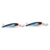 Kisangel Lure Set 2pcs 11cm Realistic Fishing Lures for Bass