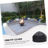 Levemolo Fire Pit Cover Outdoor Stove Protector Heavy Duty Patio