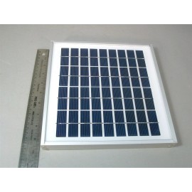 Unbranded/Generic Poly Solar Panel ELP5 Industrial Quality 5W 17.8v 0.28 Amps Beefy Aluminum Frame
