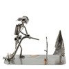 Steelman24 I Nuts and bolts sculpture Firefighter Forest Fire With