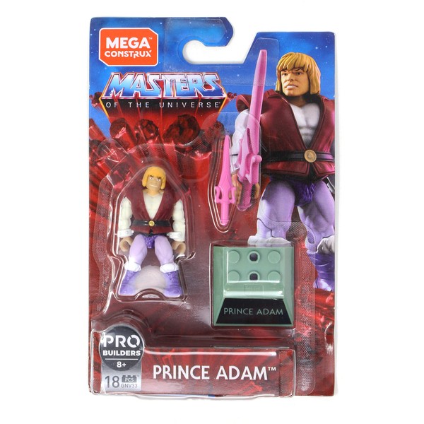Mega Construx Pro Builders Masters of The Universe Prince Adam
