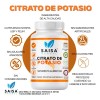Citrato Magnesio Potasio 240 Cápsulas Saisa Herbal Suplemento Alimenticio Energía