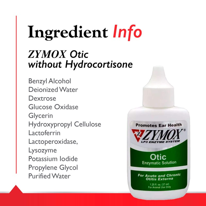 PET KING BRANDS Zymox Otic Enzymatic Solution for Dogs and