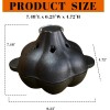 AOKDEER Pre-Seasoned Cast Iron Garlic Roaster Dutch Oven Baker for