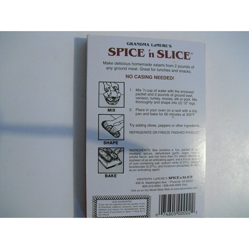 Grandma LaMure's Spice' N Slice (Salami, 1 Packet)