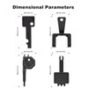 Call Point Tets Keys 16 Pcs Set, Mellbree Fire Alarm