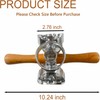 Donut Cutter Roller with Hole, Metal Doughnut Cutter for Baking