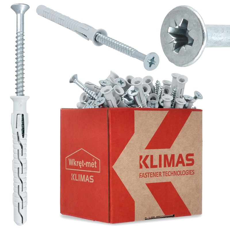 Klimas® Dowel Screws Set of 50 Frame Dowels Impact Dowels