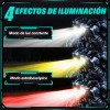 2 Faros Luces Led Auxiliares 4 Modos Lupa Para Moto