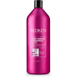REDKEN- Shampoo Color Extend Magnetics Shampoo para cuidar y preservar el color del cabello teñido Realza el brillo y mantiene la vitalidad del color del cabello por más tiempo Formulado con Ácido Cítrico y aceite de arándano