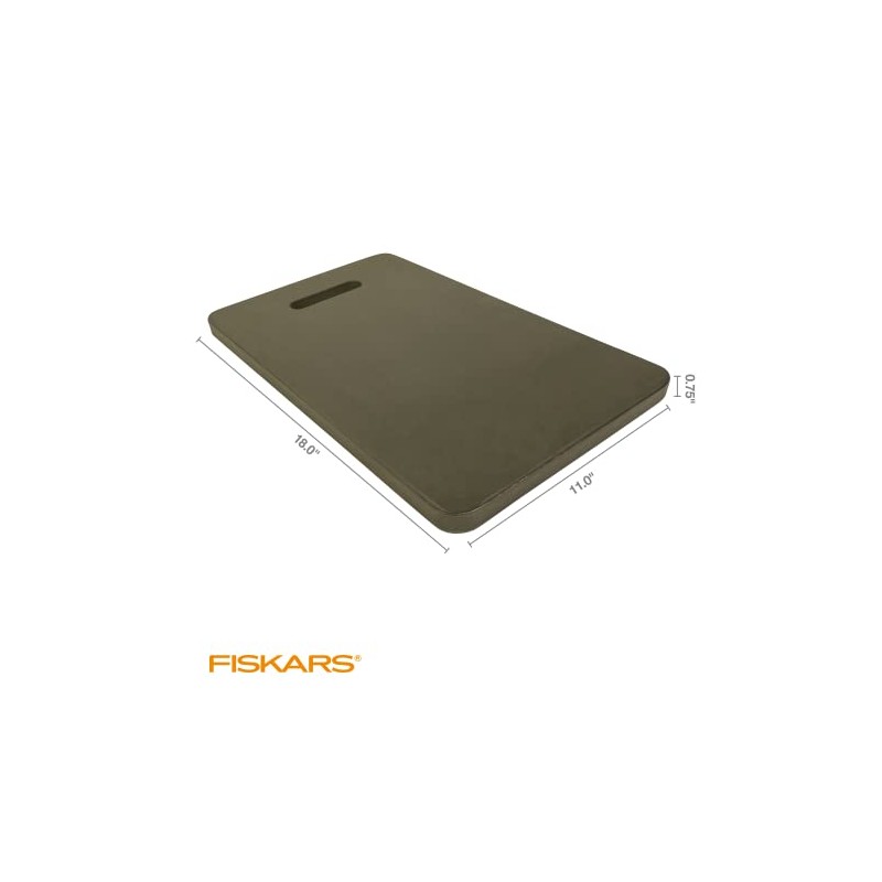 Fiskars Garden Kneeling Pad, 11" x 18" Lightweight and Thick