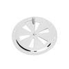 Cabin Ventilation Plate Marine Grade Stainless Steel Round Louver Vent