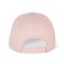 MAINLY SOCKS Baseball Cap Hat Embroidered Grizzly Bear 100% Organic Cotton Christmas or Birthday Gift Eco-Friendly Adjustable (Organic Cotton, Washed Petal Rose)