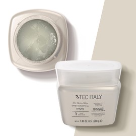 Tec Italy - Gel Della Cera Effetto Normale 280g Gel de Cera para Cabello, Fijación Media, Fácil de Remover, Acondiciona el Cabello, Acelera el Proceso de Estilizado, Larga Duración