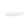 LUMINARC Oval Serving Plate Trianon 22 cm, White, 22 x