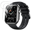 JIAYJP [2 Pieces] P1 1.85 Inch Protective Film High Transmittance