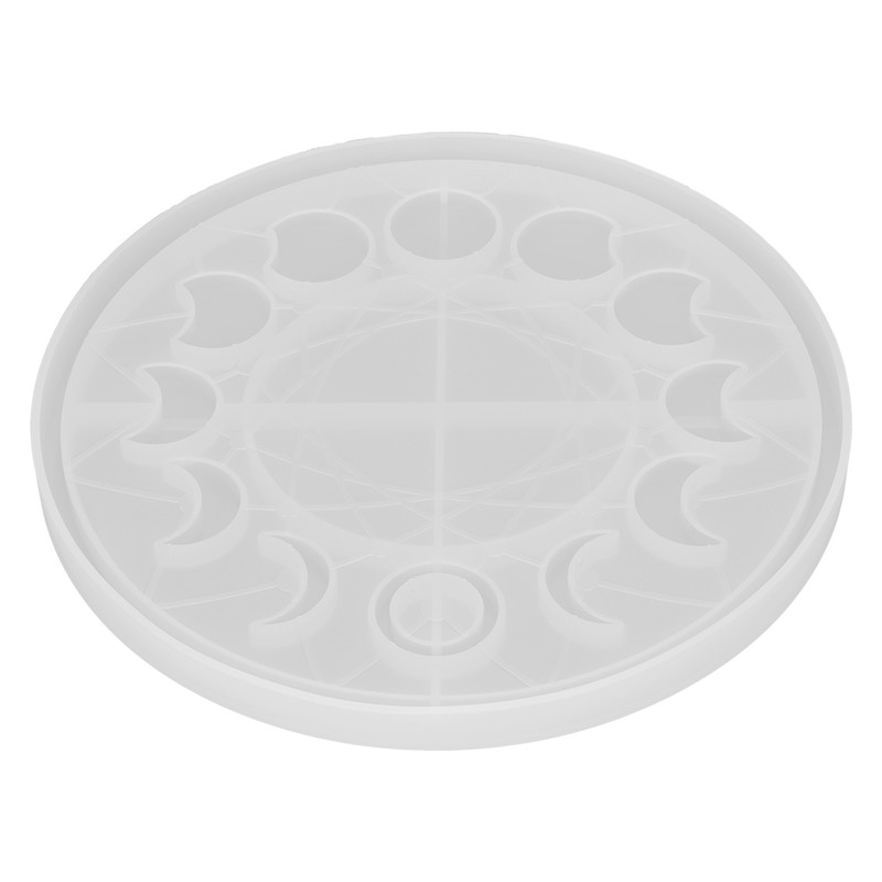 Moon Phase Tray Mold Lunar Eclipse Crescent Epoxy Resin Casting