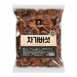 Mom's son Raw Chaga Mushrooms, Russian Chaga Mushroom Chunks 1kg / 차가버섯 원물 러시아 차가버섯 덩어리 1kg