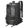 SWICKY Travel Laptop black backpack 50L ，carry on Flight Approved