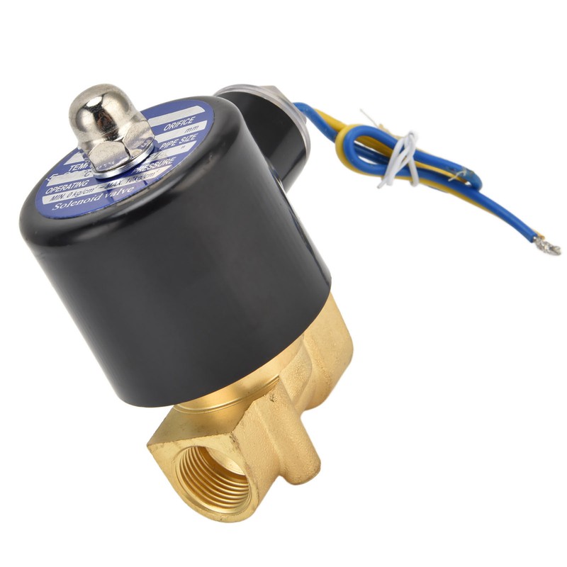 2W‑040‑10 G3/8 in Solenoid Valve Brass Diaphragm Normally Closed Electric