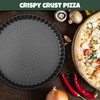 Fybida Non Stick Pizza Trays 14cm/5.5inch, Carbon Steel Pizzas Pans
