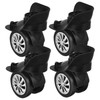 NOLITOY 4Pcs Swivel Wheels Replacement for Luggage Suitcase Durable Travel