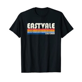 Retro Vintage 70er 80er Jahre Stil Eastvale, CA T-Shirt