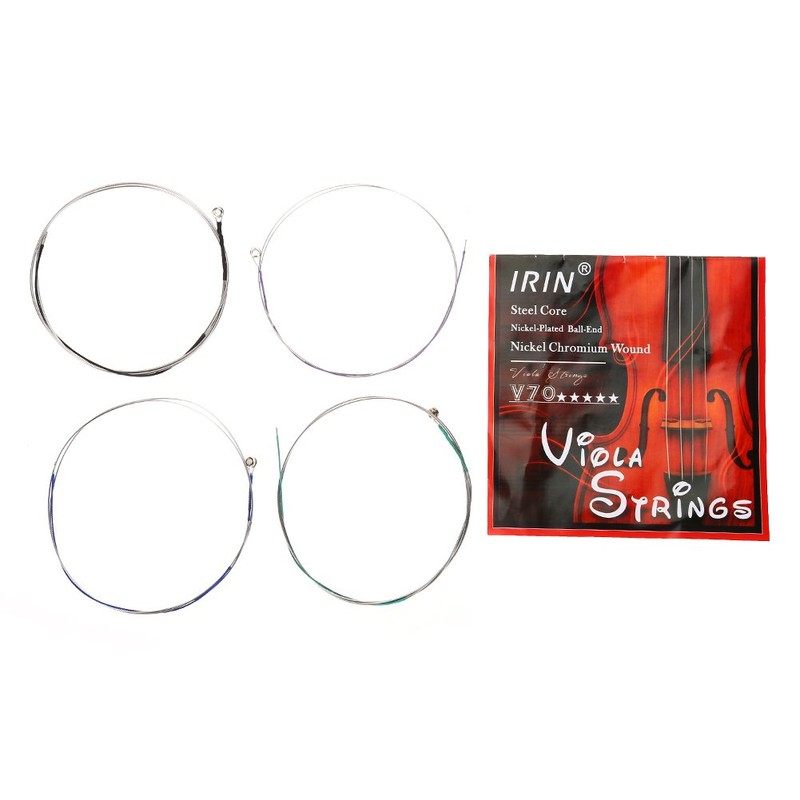 Viola String Set, Professional Nickle Viola Strings Set Pack Of