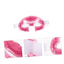 Baluue Cold Gel Mask Eye Massager for Beauty Face Coverage from Forehead to Half Face Relieve Swelling Dry Eyes