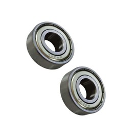 DNLK Band Saw Bearings Set of 2 - Fits Central Machinery 60500 - Ball Bearings - Behind Blade - Metal