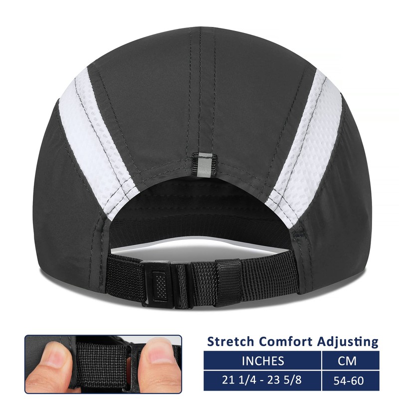 GADIEMKENSD Gorra ligera plegable para mujer, de secado rápido, ultrafina,