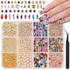 Luxury 3D Nail Charms Rhinestones Bangle Nail Charms and Gems