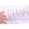 Fuqimanman2020 Multi Row Imitition Pearl Stretch Bracelet Stackable Crystal Strand
