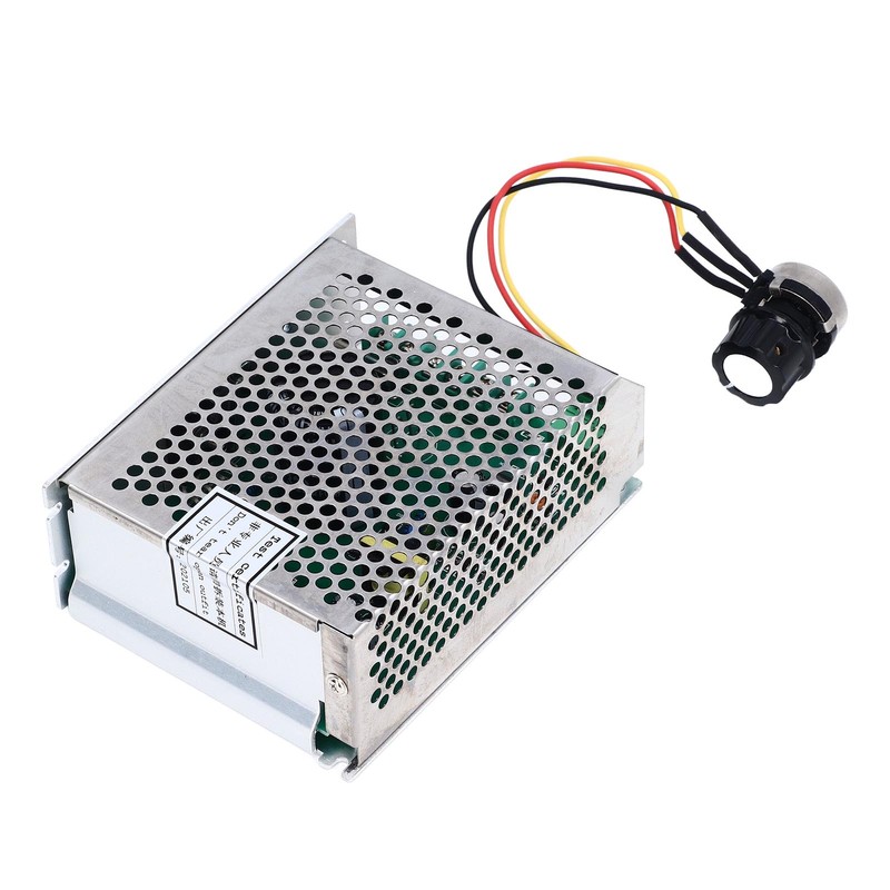 PWM DC Motor Speed Controller AC110‑220V Input DC0‑100V Output Aluminum