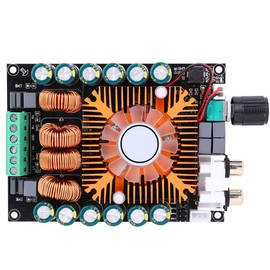 Fafeicy Power Amplifier Board, TDA7498E 160Wx2 2.0HIFI Stereo Support for BTL220W, Other Electronic Components