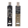 Cuifati M.2 NVME SSD to USB Adapter Board Hard Drive