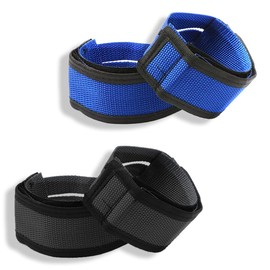 Bicycle Strap Belt, Pedal Band, Anti-Slip, Seal, Tape Type, Cycling Bicycle Pedal Band, Pedal Strap, Bike Strap Belt, Toe Strap, Bike Pedal Clip, Durable, Abrasion Resistant, Fixing Belt, Bike Belt, Toe Belt, Set of 2, Blue, 5.2x48cm, Nylon Material