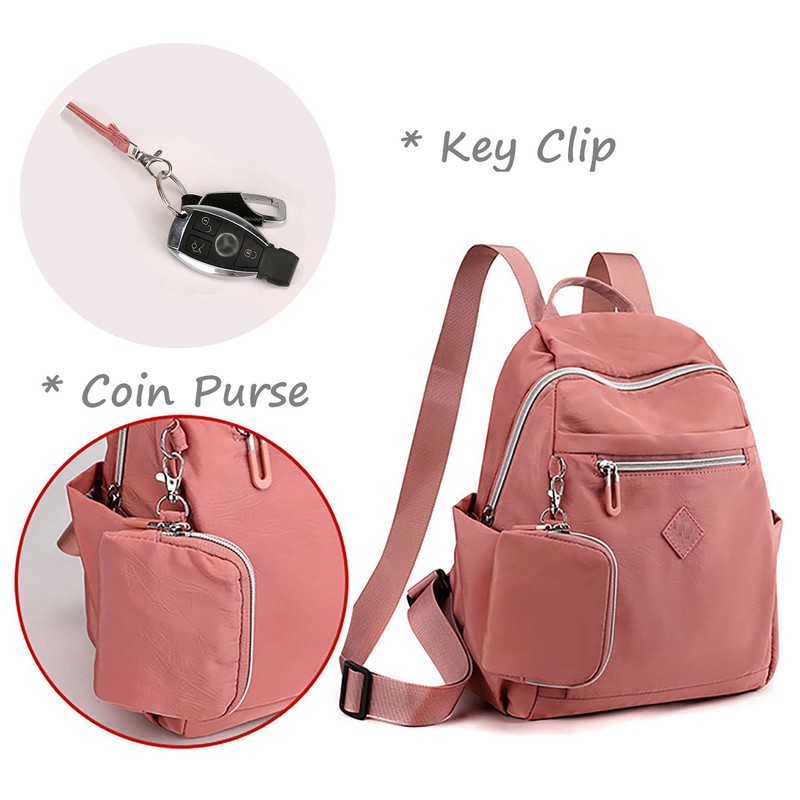 GFM® Women Waterproof Nylon Backpack Holiday Travel Casual Summer Beach