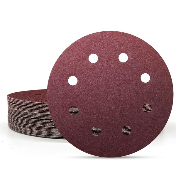 Senmai Tools Sanding Discs 180 mm Velcro 8 Holes Grit