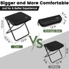 MOONCY Portable Stool, 13 Inch Small Folding Stool for Adults,