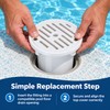 Adjustable Swimming Pool Floor Drain Outlet for Pool Water Drainage