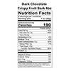 Vermont Nut Free Chocolates Crispy Fruit Bark (Dark Chocolate) 8