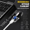 Zypilatsry 1200LM Super Bright Mini Led Flashlights USB Rechargeable Small